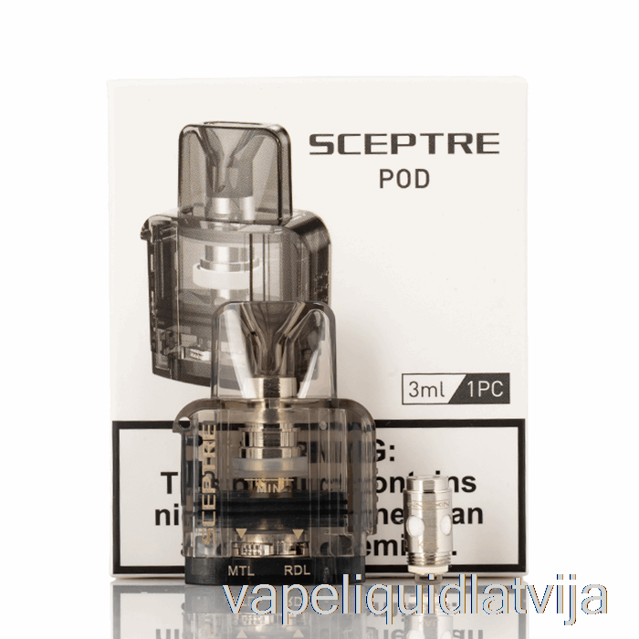 Innokin Scepter Maiņas Podi 1.2ohm Viens Pods Un Spoles Vape šķidrums